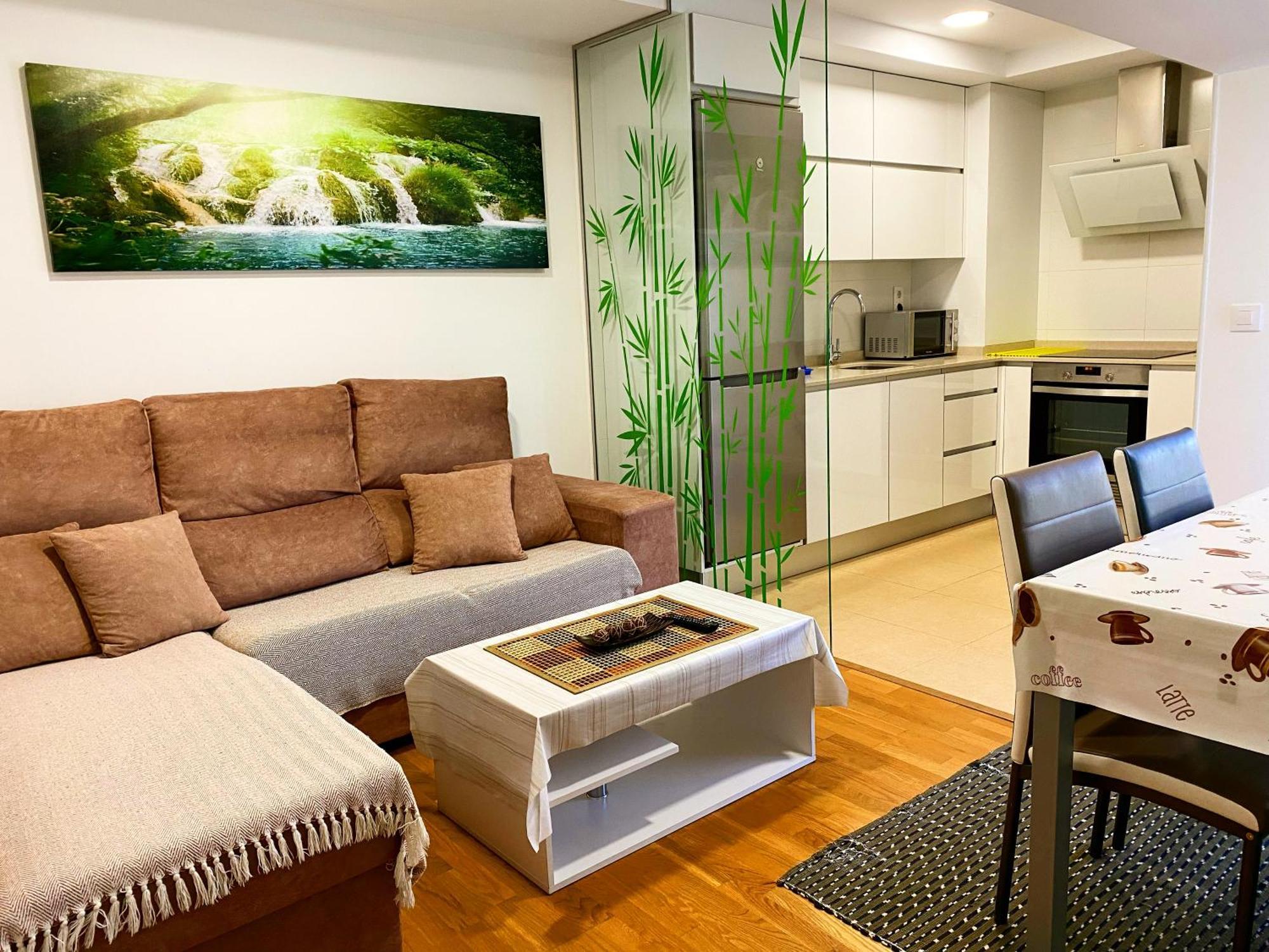 Atico Playa A Xunqueira - Moana, A 15 Min De Vigo Apartment Bagian luar foto