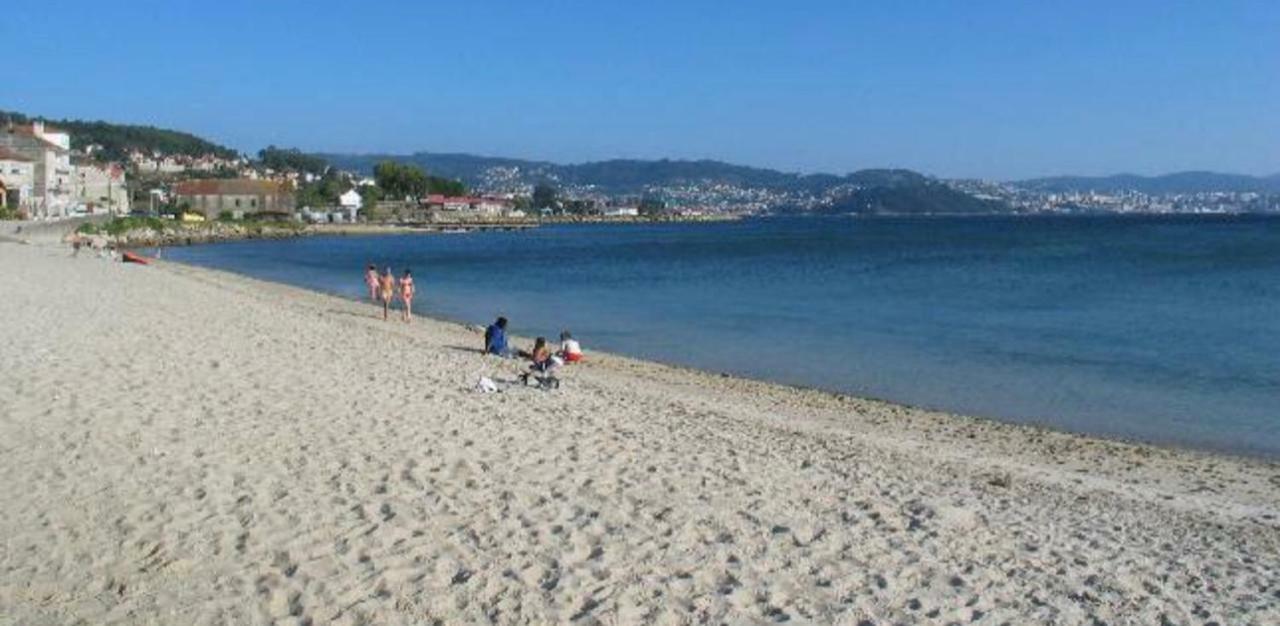 Atico Playa A Xunqueira - Moana, A 15 Min De Vigo Apartment Bagian luar foto